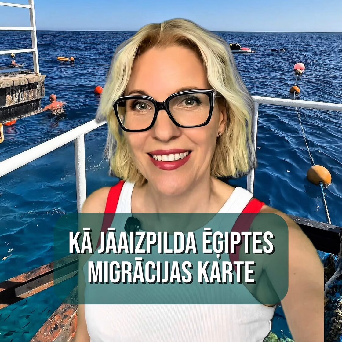 Kā jaaizpilda Ēģiptes migrācijas karte