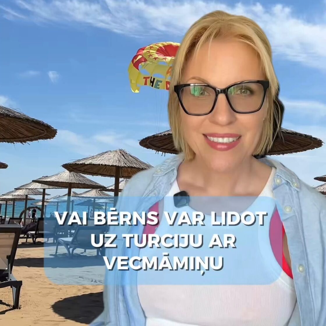 Vai bērns var lidot uz Turciju ar vecmāmiņu