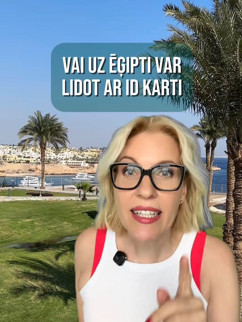 Vai uz Ēģipti var lidot ar ID karti?